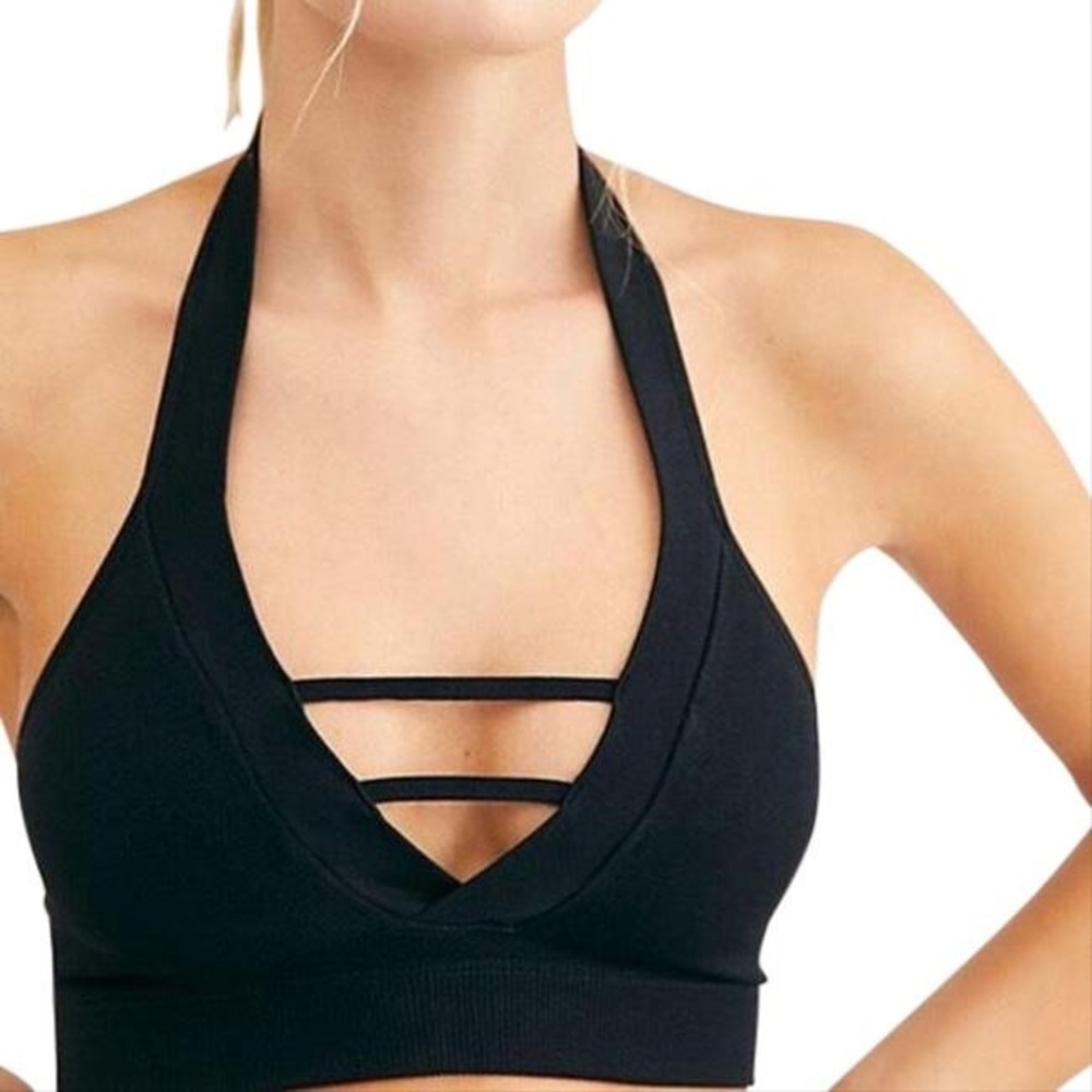 Free People Dreamcatcher peach bra